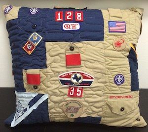 Boyscout pillow Boy scout pillow Too Cool T-shirt Quilts