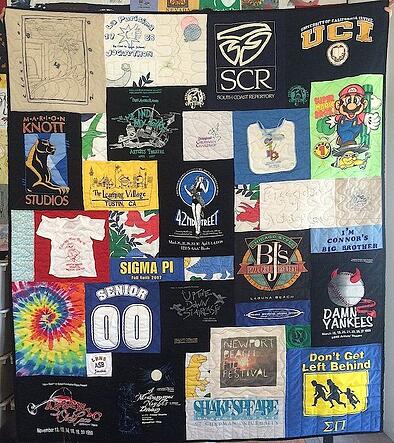 T-shirt quilt T-shirt quilt